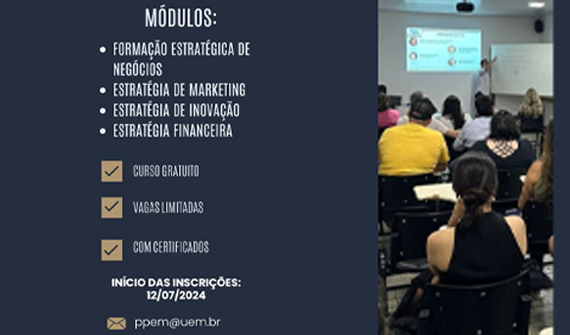 Cursos avançados de formação em negócios 