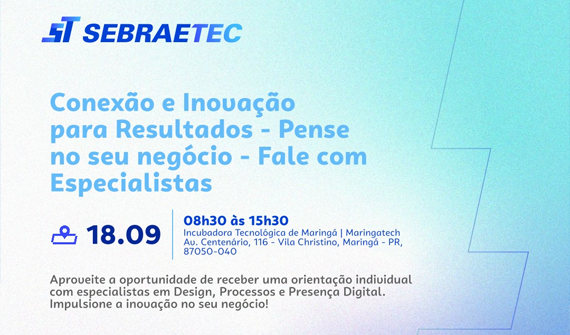 Sebraetec Conexão e Inovação 