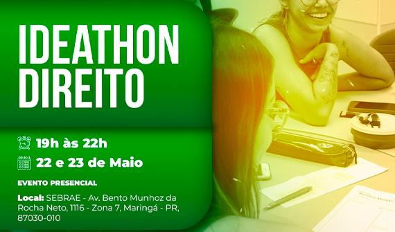 Ideathon do curso de Direito (UniCv) 